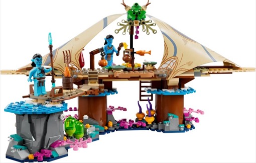 Лего 75578 Дом Меткайина на рифе Lego Avatar