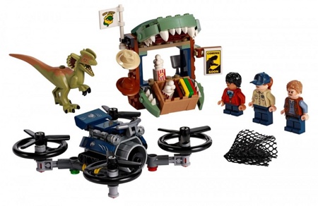 Лего 75934 Побег дилофозавра Lego Jurassic World