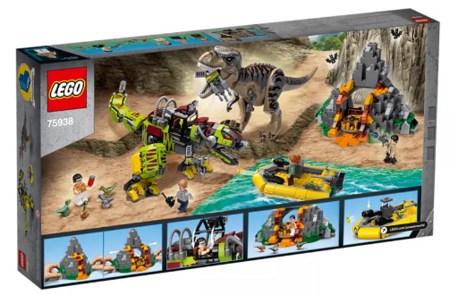 Лего 75938 Бой тираннозавра и робота-динозавра Lego Jurassic World
