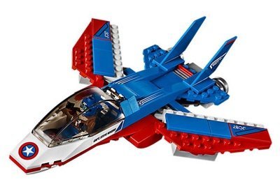 Лего 76076 Воздушная погоня Капитана Америка Lego Superheroes