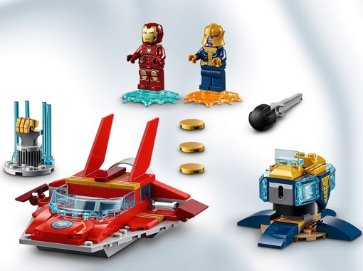 Лего 76170 Железный Человек против Таноса Lego Super Heroes