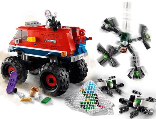 Лего 76174 Монстр-трак Человека-Паука против Мистерио Lego Super Heroes