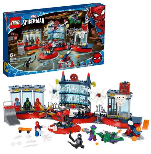 Лего 76175 Атака на логово Человека-паука Lego Super Heroes