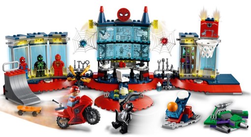Лего 76175 Атака на логово Человека-паука Lego Super Heroes
