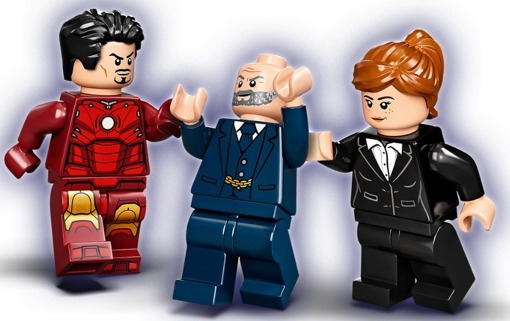 Лего 76190 Железный человек: схватка с Железным Торговцем Lego Marvel