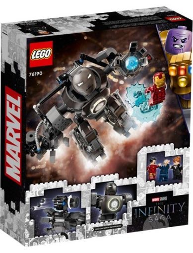 Лего 76190 Железный человек: схватка с Железным Торговцем Lego Marvel