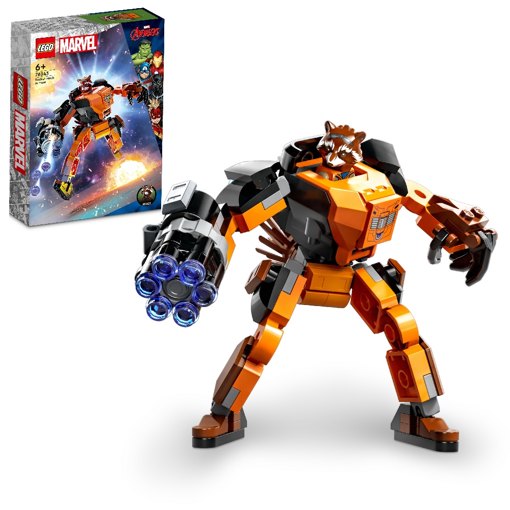 Лего 76243 Механическая броня Енота Lego Super Heroes