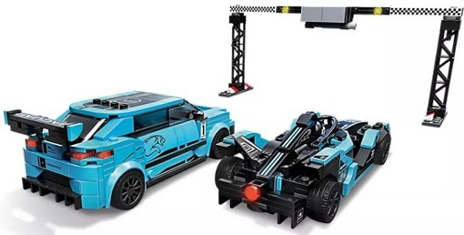 Лего 76898 Formula E Panasonic Jaguar Racing GEN2 car 2 в1 Lego Speed Champions