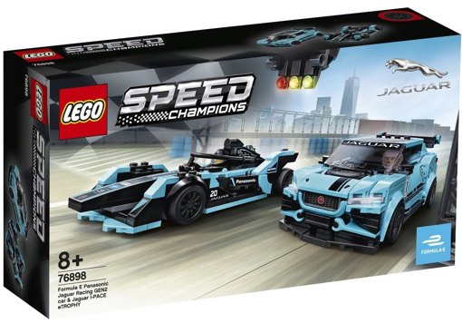 Лего 76898 Formula E Panasonic Jaguar Racing GEN2 car 2 в1 Lego Speed Champions