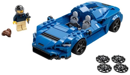 Лего 76902 McLaren Elva Lego Speed Champions