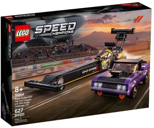 Лего 76904 Mopar Dodge and SRT Top Fuel Dragster Lego Speed Champions 