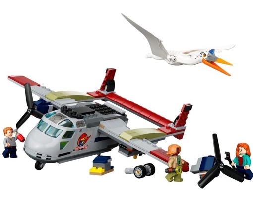 Лего 76947 Кетцалькоатль нападение на самолёт Lego Jurassic World