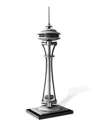 Конструктор Лего Архитектура 21003 Спейс-Нидл в Сиэтле