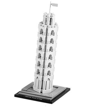 Конструктор Лего Архитектура 21015 Пизанская башня
