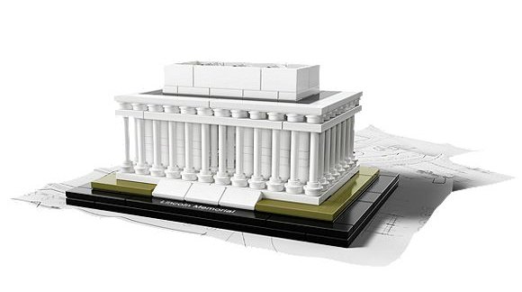 Конструктор Лего Архитектура 21022 Мемориал Линкольна