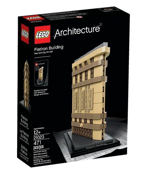Конструктор Лего Архитектура 21023 Флэтайрон-билдинг