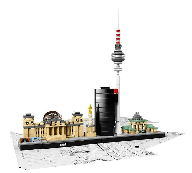 Конструктор Лего Архитектура 21027 Берлин