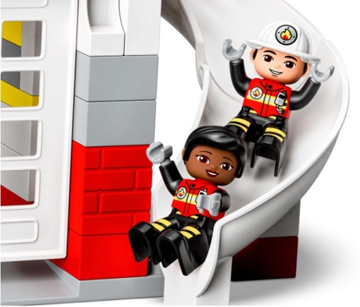 Лего Дупло 10970 Пожарная часть и вертолёт Lego Duplo