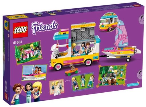 Лего 41681 Лесной дом на колесах и парусная лодка Lego Friends