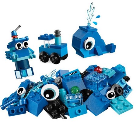 Лего Классик 11006 Синий набор для конструирования Lego Classic