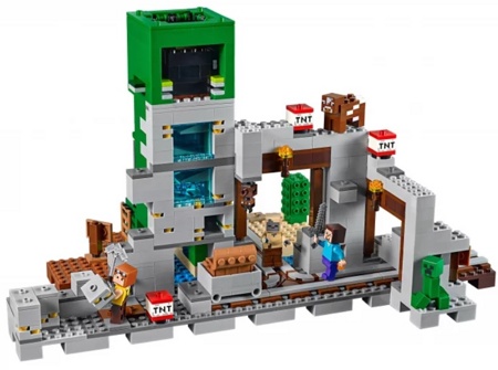 Лего Майнкрафт 21155 Шахта крипера Lego Minecraft