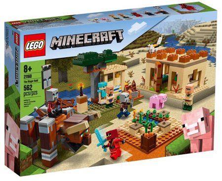 Лего Майнкрафт 21160 Патруль разбойников Lego Minecraft