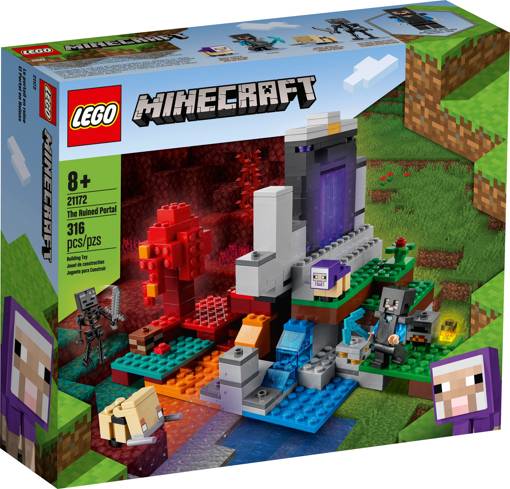 Лего 21172 Разрушенный портал Lego Minecraft