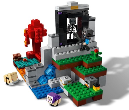 Лего 21172 Разрушенный портал Lego Minecraft