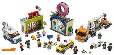 Лего Сити 60233 Открытие магазина по продаже пончиков Lego City
