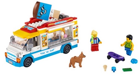 Лего Сити 60253 Грузовик мороженщика Lego City