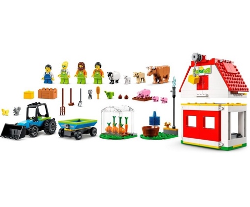 Лего Сити 60346 Ферма и амбар с животными Lego City