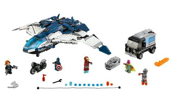 Лего 76032 Погоня на Квинджите Мстителей Lego Superheroes