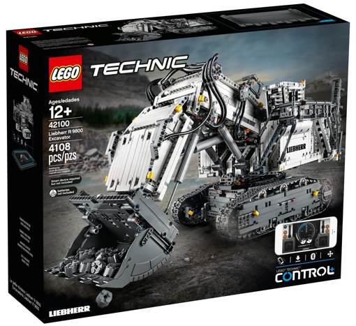 Лего 42100 Экскаватор Liebherr R 9800 Lego Technic