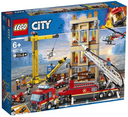 Лего 60216 Центральная пожарная станция Lego City