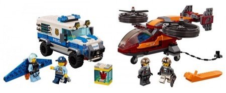 Лего 60209 Воздушная полиция: кража бриллиантов Lego City