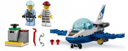 Лего 60206 Воздушная полиция: потрульный самолет Lego City