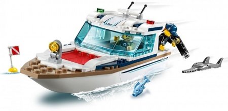Лего 60221 Яхта для дайвинга Lego City