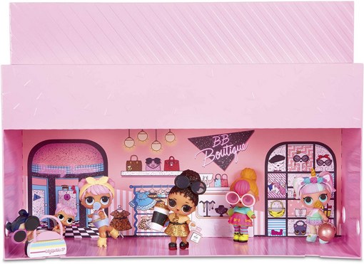 Lol Surprise Mini-Shops 3 в 1 - магазин, подставка, кейс для хранения кукол Лол