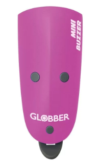 Многофункциональный Фонарь-звонок Globber розовый