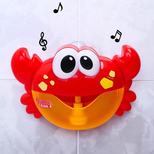 Игрушка для ванной Краб пузыри музыкальная 4346708