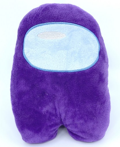 Мягкая игрушка Among Us фиолетовый 20 см - фото