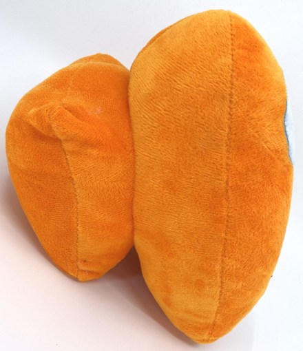 Мягкая игрушка Among Us оранжевый 20 см - фото2