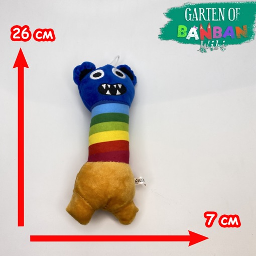 Мягкая игрушка БанБан Радужный кот 26 см