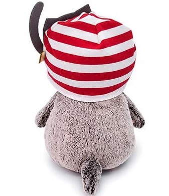 Мягкая игрушка Басик Беби в шапочке с котиком 20 см BB-046