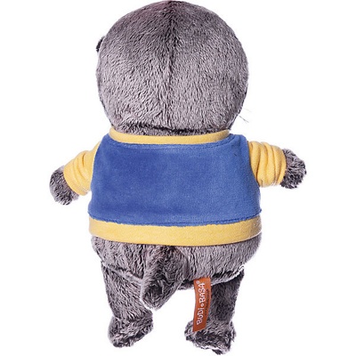 Мягкая игрушка Басик Беби в синей куртке с желтой отделкой 20 см BB-052