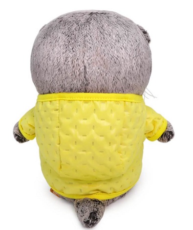 Мягкая игрушка Кот Басик Беби в стеганой курточке 20 см BB-077