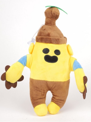 Мягкая игрушка Brawl Stars Пабло желто-коричневый 28 см