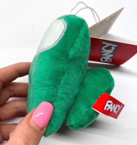 Мягкая игрушка-брелок Among Us Fancy зеленый
