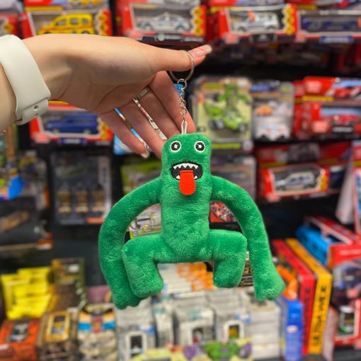 Мягкая игрушка брелок Радужные друзья Роблокс Зелёный Вариант 2