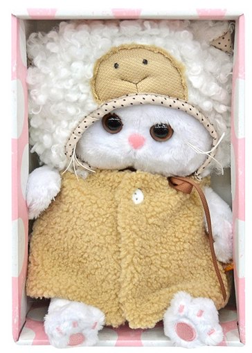 Мягкая игрушка Кошечка Ли-Ли Беби в костюме овечки 20 см LB-025